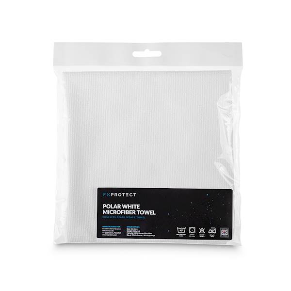 FX PROTECT - POLAR WHITE MICROFIBER TOWEL