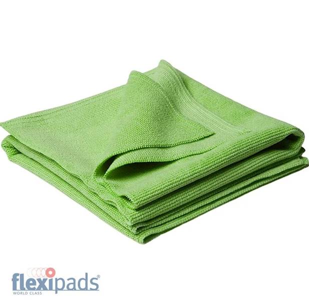 FLEXIPADS 40535 Polishing GREEN Towels Set (x2)