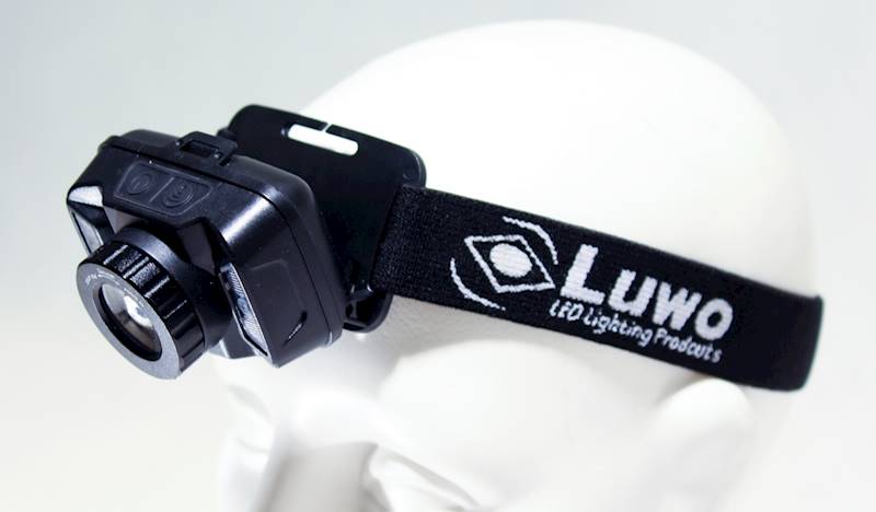 LUWO - Czołowa latarka inspekcyjna z ZOOM