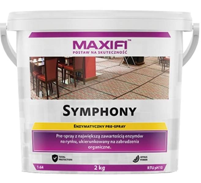 Maxifi Symphony – pre-spray do zabrudzeń organicz 