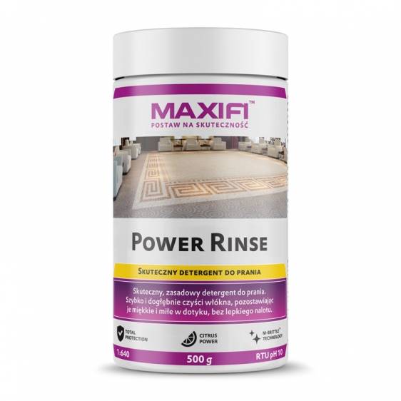 Maxifi Power Rinse – proszek do prania ekstrakc.