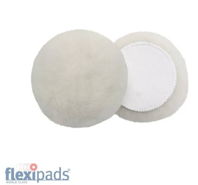FLEXIPADS Flexi Futro polerskie rzep 130mm wł 25mm