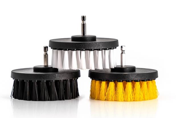 WORK STUFF Drill Brush 3-pack