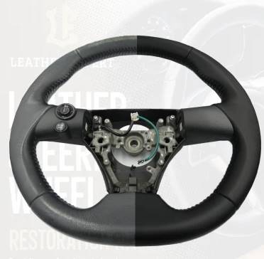 LEATHER EXPERT Leather Steering Wheel Restoration 