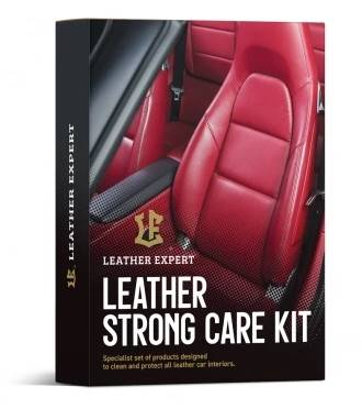 LEATHER EXPERT Car Leather Care Kit STRONG