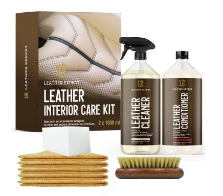 LEATHER EXPERT Car Leather Care Kit SOFT BIG