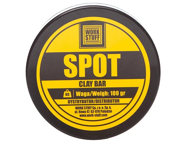WORK STUFF Spot Clay Bar – średnia glinka