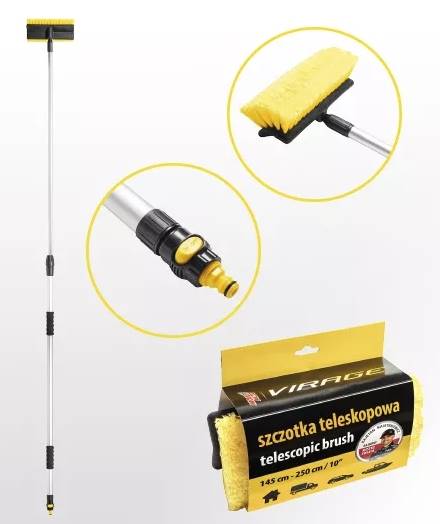 AMTRA Szczotka teleskopowa 163-300cm