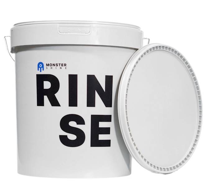 Monster Shine Wiadro RINSE - GREY 19L