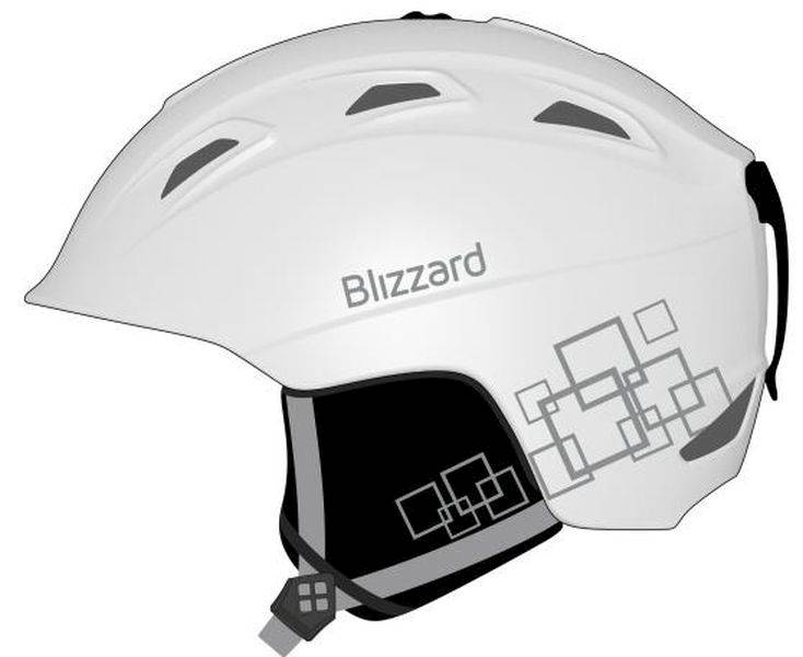 kask BLIZZARD VIVA DEMON wh matt/silver squ 56-59