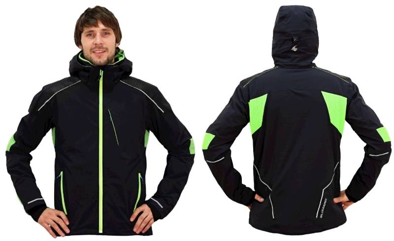 kurtka BLIZZARD narc. RACE Men black/lime gree XXL