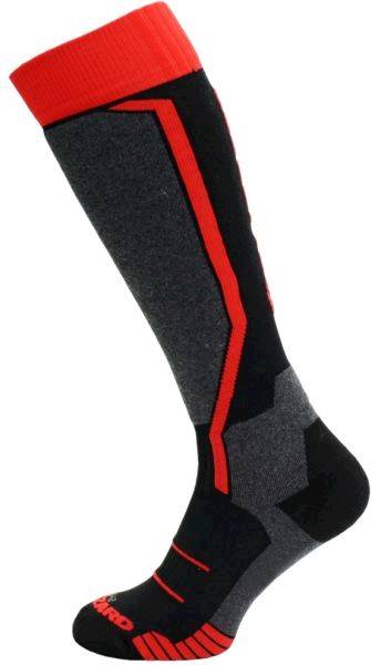 skarpety BLIZZARD ALLROUND black/anthr/red 39-42