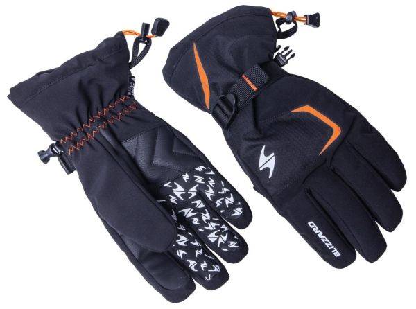 rękawice BLIZZARD narc. REFLEX black/orange 7