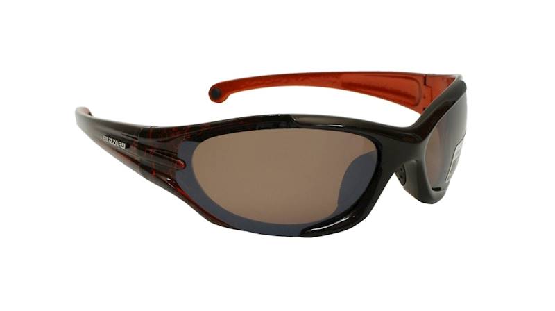 okulary BLIZZARD A427 G354R black/red oran