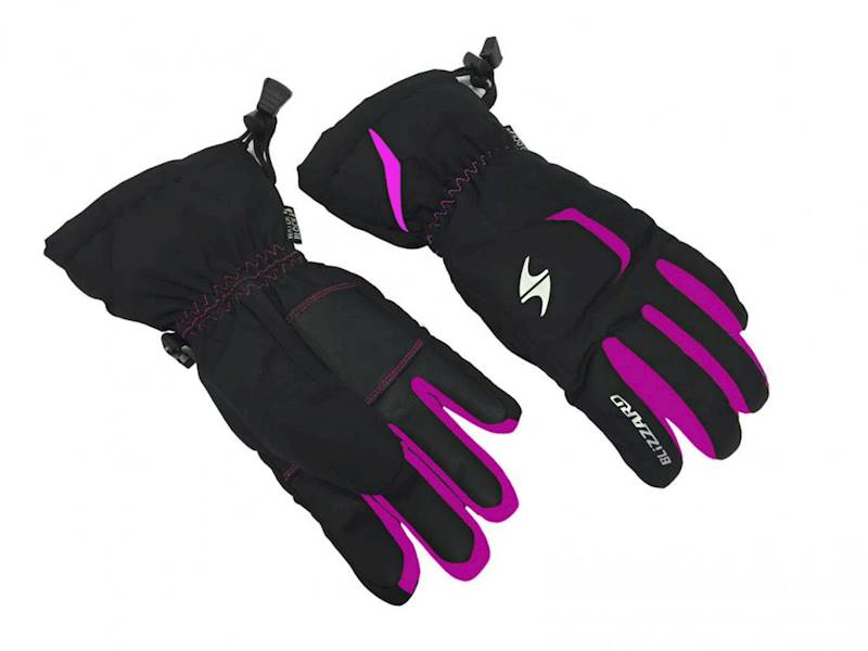 rękawice BLIZZARD narc.RIDER JR black/pink 6