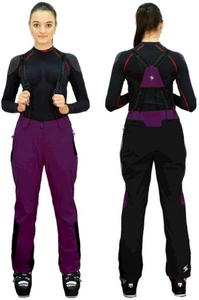 spodnie BLIZZARD narc. VIVA POWER purple/black XS