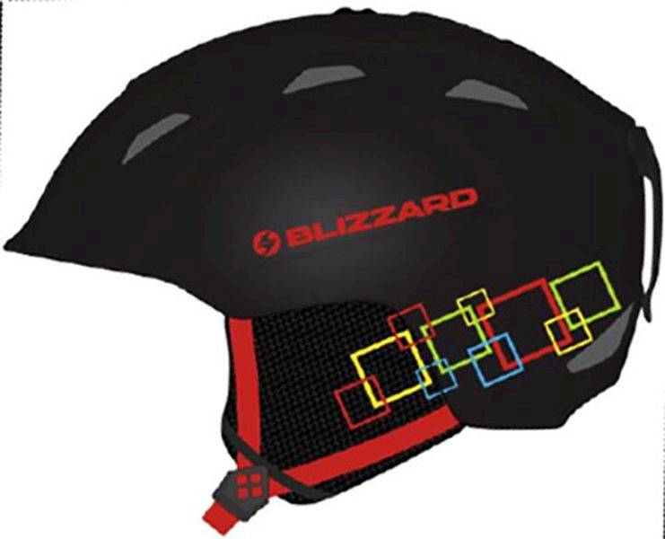 kask BLIZZARD DEMON JR bl matt/colorfull sq 51-55