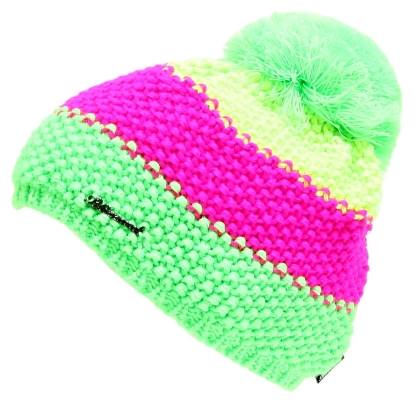 czapka BLIZZARD TRICOLOR yellow/pink/green