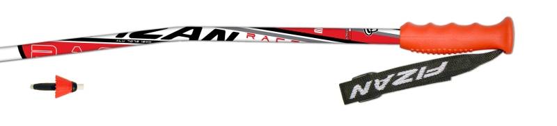 kije FIZAN nar. RACE CURVED white/red/black 135