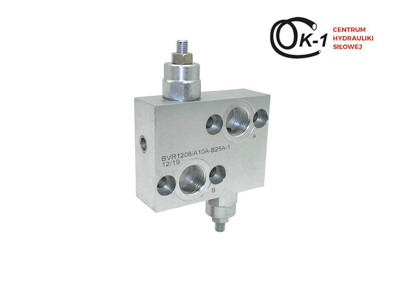 ZAWÓR HYDRAULICZNY PRZELEWOWY KRZYŻOWY NA SMR BVR 1208 VAU 1/2''