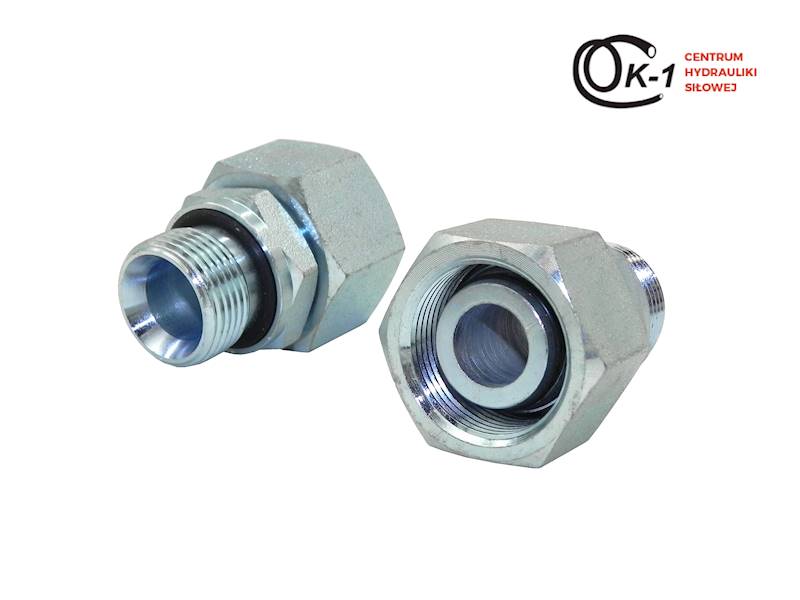 PRZYŁĄCZE HYDR. M22x1.5 - M26x1.5 18L NAKRĘTKA