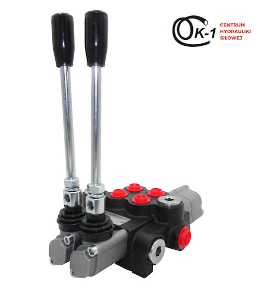 ROZDZIELACZ HYDRAULICZNY 2 SEKCYJNY 40L +PŁYWAJĄCA