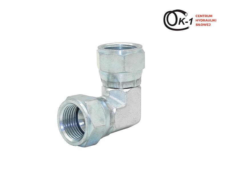KOLANO HYDRAULICZNE DWIE NAKRĘTKI UNF 1.1/16''