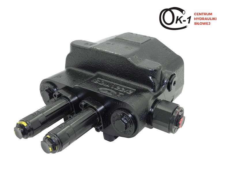 Rozdzielacz hydrauliczny SDM122/2 sek. pływająca ster. linkami do ładowacza