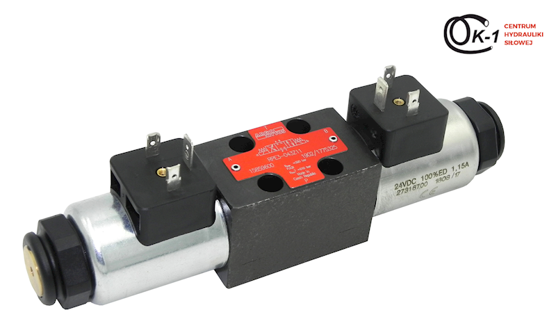Rozdzielacz Argo Hytos RPE3-043Z11 CETOP2 NG4 24V