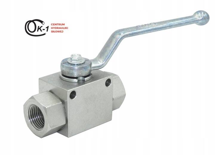 ZAWÓR HYDRAULICZNY RĘCZNY KULOWY 2 DROGOWY 1.1/4''