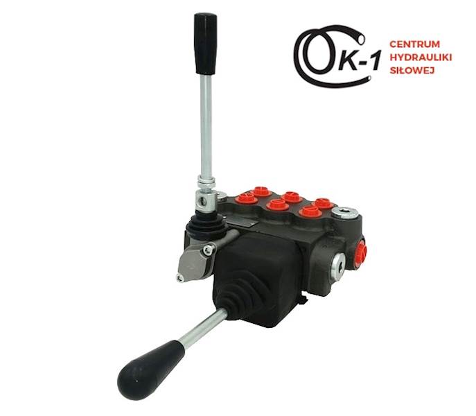 ROZDZIELACZ HYDRAULICZNY 3 SEKCJE 40L NURNIK Z JOYSTICKIEM