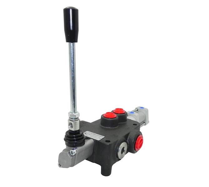 ROZDZIELACZ HYDRAULICZNY 1 SEKCYJNY 40L STEROWANIE PNEUMATYCZNIE 1 SEKCJA 24V