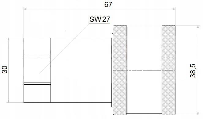 Szybkozłącze hydrauliczne PAV ISO A 1/2'' GNIAZDO