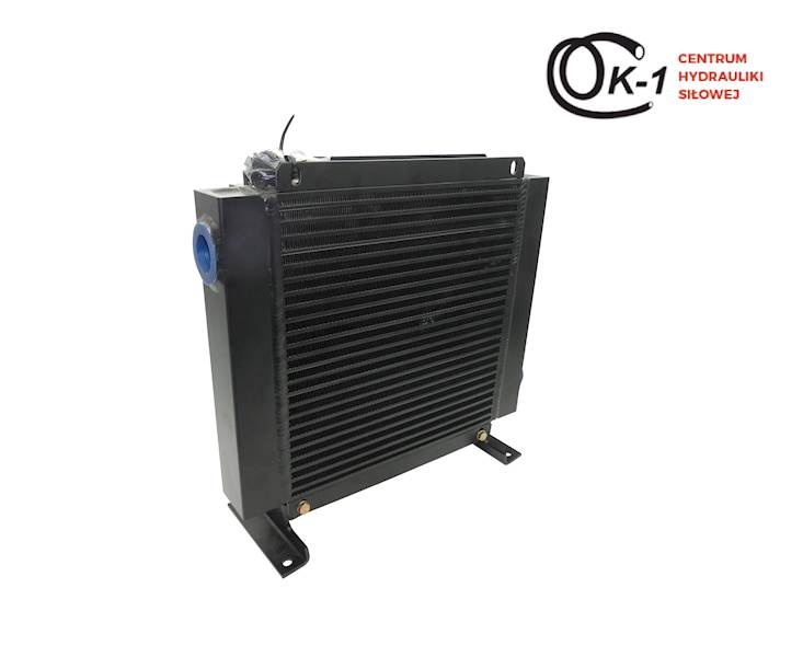 CHŁODNICA OLEJU HYDRAULICZNEGO 200L 24V ST150 A46 Z WENTYLATOREM