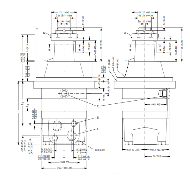 SILNIK HYDRAULICZNY OMSW 250 MOCNY