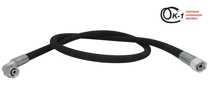 PRZEWÓD WĄŻ HYDRAULICZNY DN16 26/26 DKOL-DKOL90 AK7800 250bar