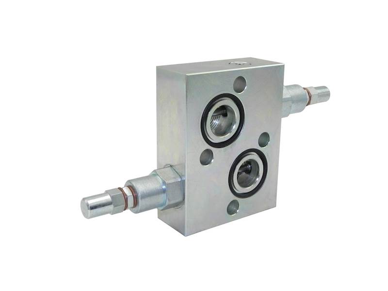 ZAWÓR HYDRAULICZNY PRZELEWOWY KRZYŻOWY VAU 3/4" 100L/min 50-250bar BVT 210