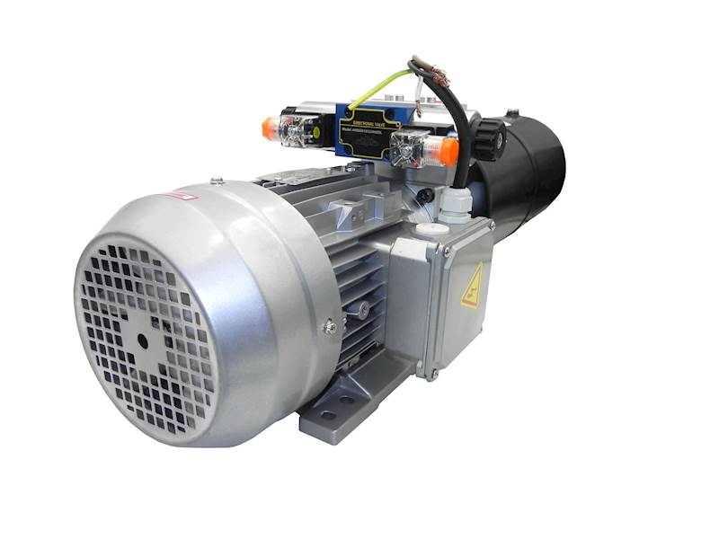 AGREGAT HYDRAULICZNY ZASILACZ 380V 2,2kW 2,1cm³ 10L z rozdzielaczem 24V