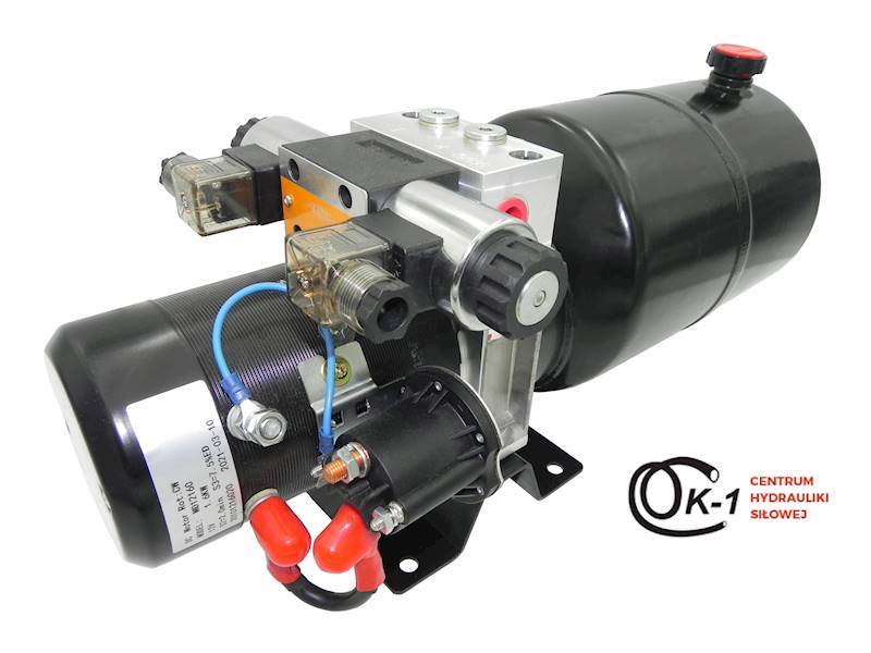 AGREGAT HYDRAULICZNY ZASILACZ 12V 1,6kW 2,0cm³ 12L
