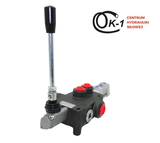 ROZDZIELACZ HYDRAULICZNY 1 SEKCYJNY 80L STEROWANY PNEUMATYCZNIE 1 SEKCJA