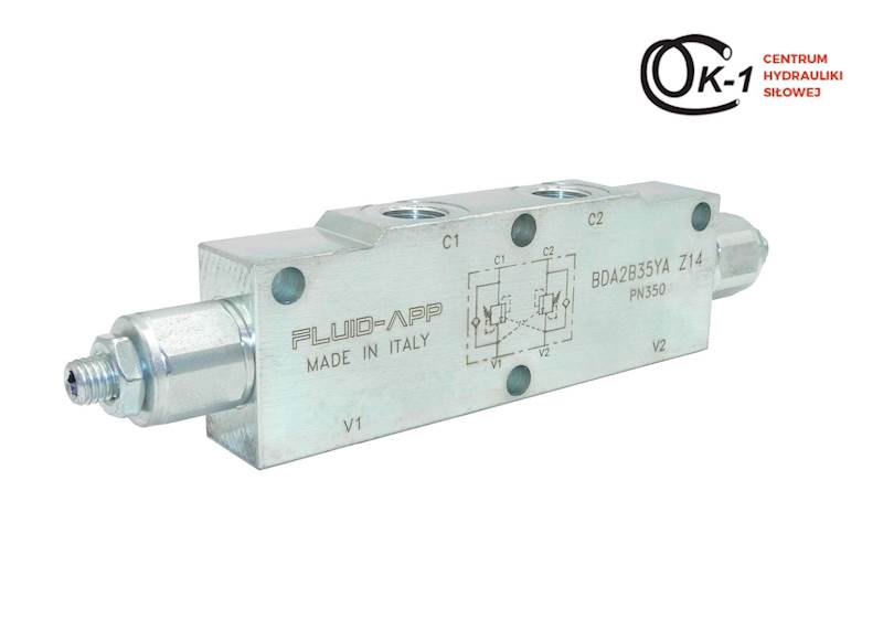 ZAWÓR HYDRAULICZNY OVERCENTER VBCD 1/2 DE-A