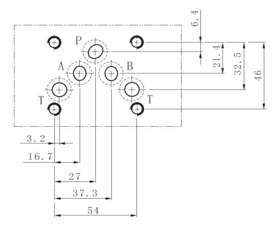 Zawór rewersyjny hydrauliczny CETOP 5 NG10