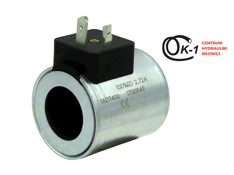 Cewka elektromagnetyczna Argo Hytos fi: 31mm L: 75mm 12VDC
