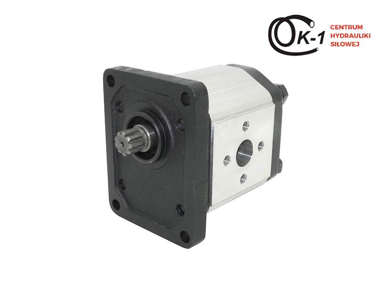 POMPA HYDRAULICZNA ZĘBATA 8cm3 12L GR2 wałek 9 zębów 16.5mm