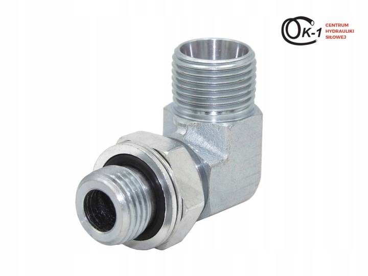 KOLANO Z PRZECIWNAKRĘTKĄ M12x1.5 - M14x1.5 6S