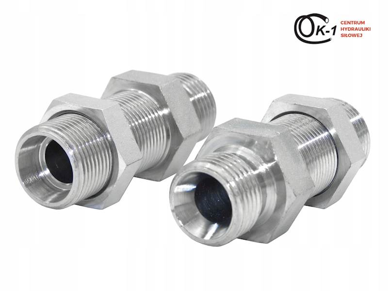 PRZYŁĄCZE HYDRAULICZNE BSP 3/8'' - M22x1.5 15L GRODZIOWE