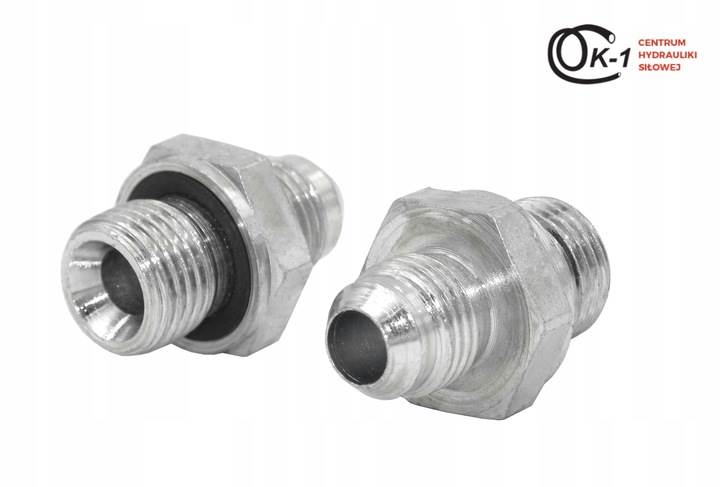 PRZYŁĄCZE HYDRAULICZNE NYPEL M18x1.5 - UNF 9/16''