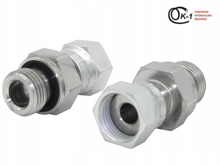 PRZYŁĄCZE HYDRAULICZNE BSP 1'' - ORFS 1'' NAKRĘTKA