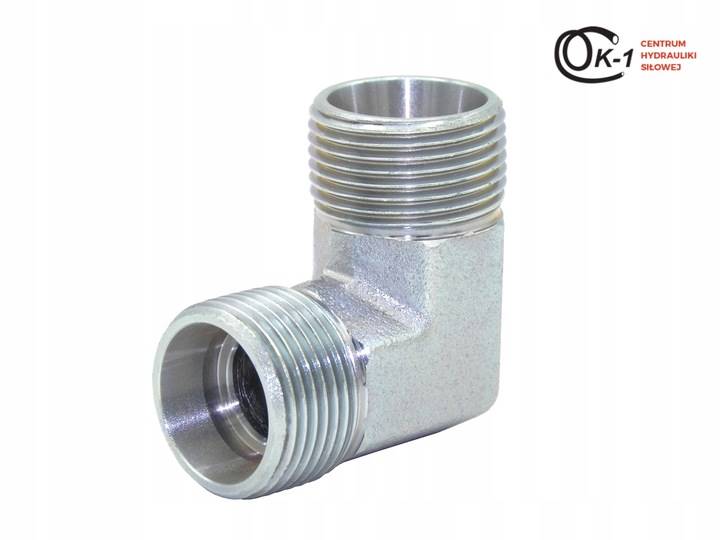 ZŁĄCZE KOLANO HYDRAULICZNE 2x M22x1.5 16L