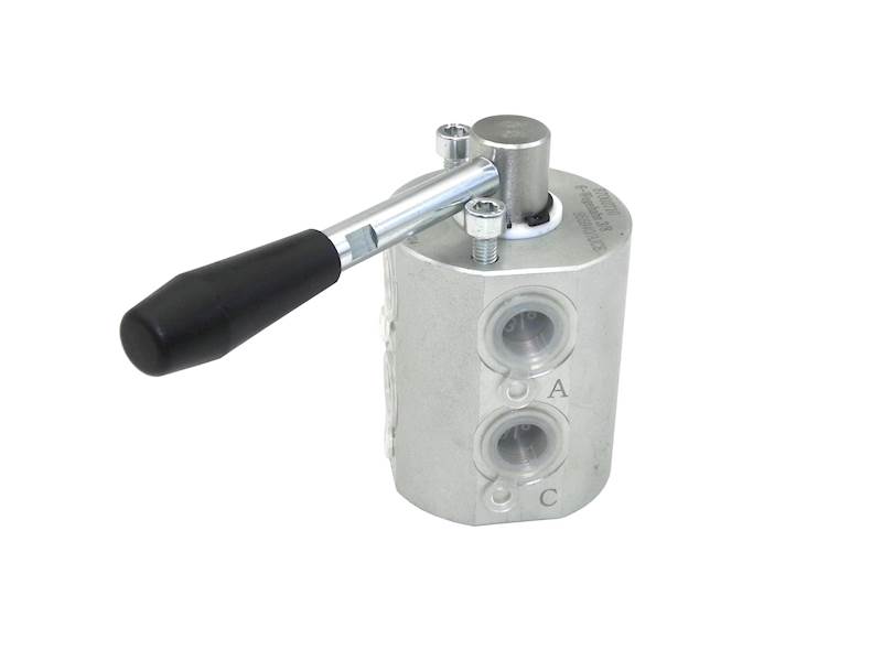 Rozdzielacz hydrauliczny obrotowy 6/2 gwint BSP 1/2"